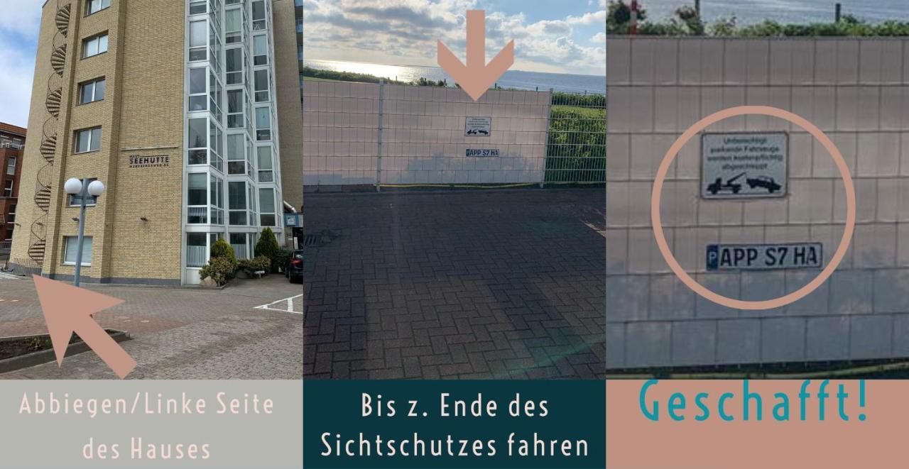 Duhnentraum Bestlage Am Sandstrand, Balkon,Meerblick, Parkplatz, Aufzug, Wlan, Bettwaesche,Handtuecher,Netflix Uvm 库克斯港 外观 照片