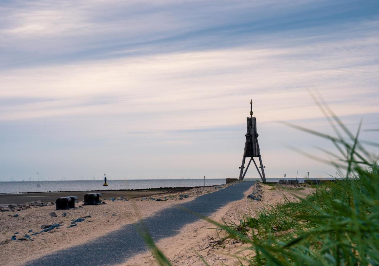 Duhnentraum Bestlage Am Sandstrand, Balkon,Meerblick, Parkplatz, Aufzug, Wlan, Bettwaesche,Handtuecher,Netflix Uvm 库克斯港 外观 照片